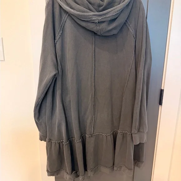 Free People Gray Utility Jacket - Picture 2 of 3